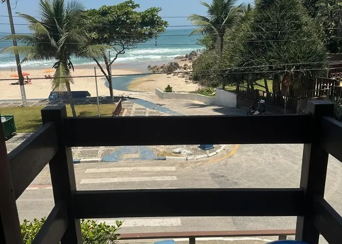 Quarto beira mar - tombo - guarujá